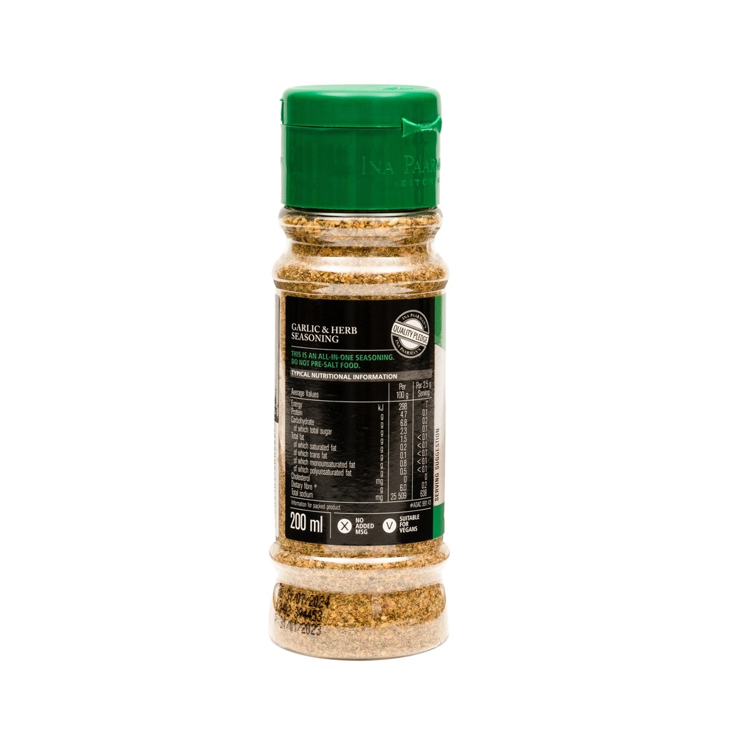 INA PAARMAN תבלין שום ועשבי תיבול 200ml