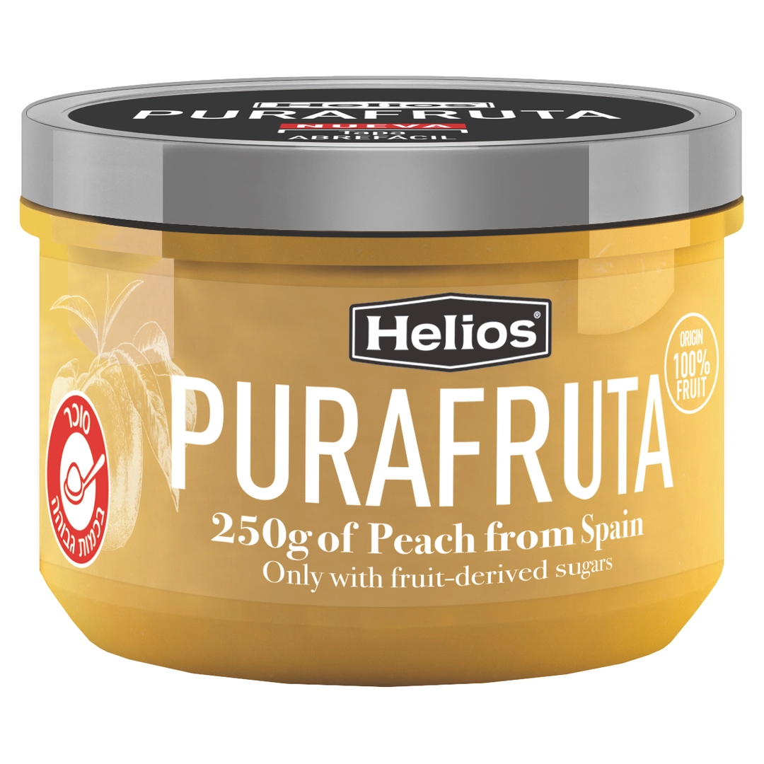 HELIOS PURAFRUTA ממרח פרי אפרסק 