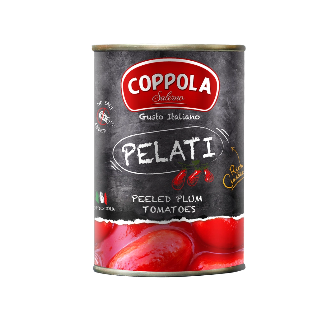 COPPOLA עגבניות שלמות קלופות (שזיף)