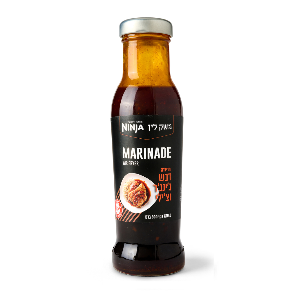 [7290019077756] MESHEK LIN Ninja chicken marinated honey ginger and chili