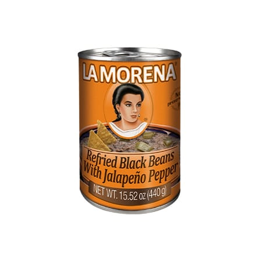 LA MORENA מחית שעועית שחורה עם חלפיניו