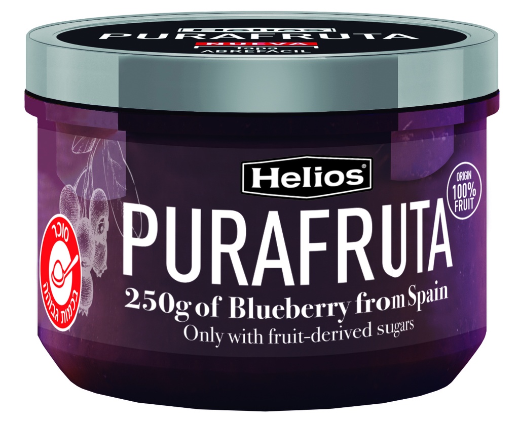 [8410095038338] HELIOS PURAFRUTA ממרח פרי אוכמניות