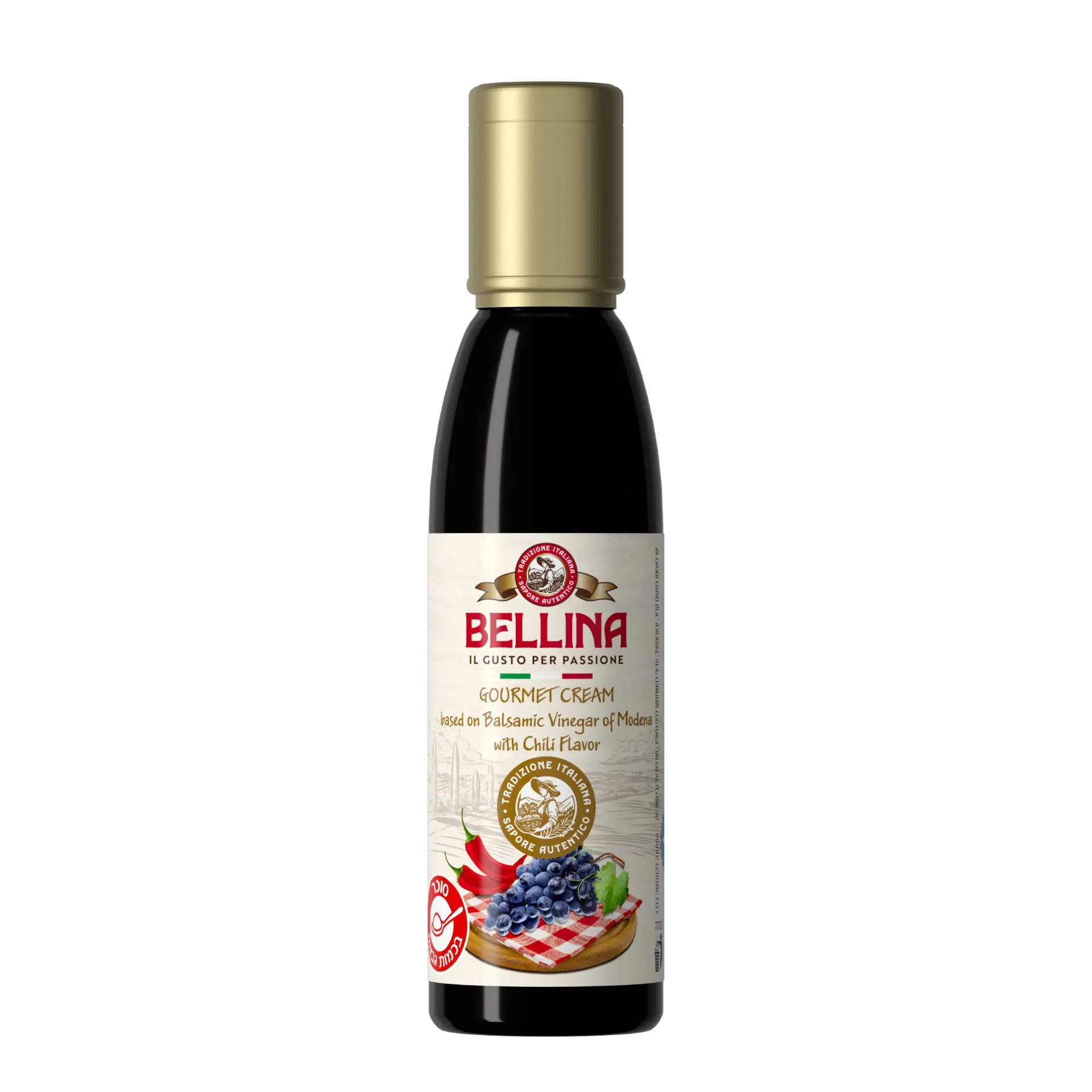 [7290020086068] BELLINA reduced balsamic vinegar with chili flavor
