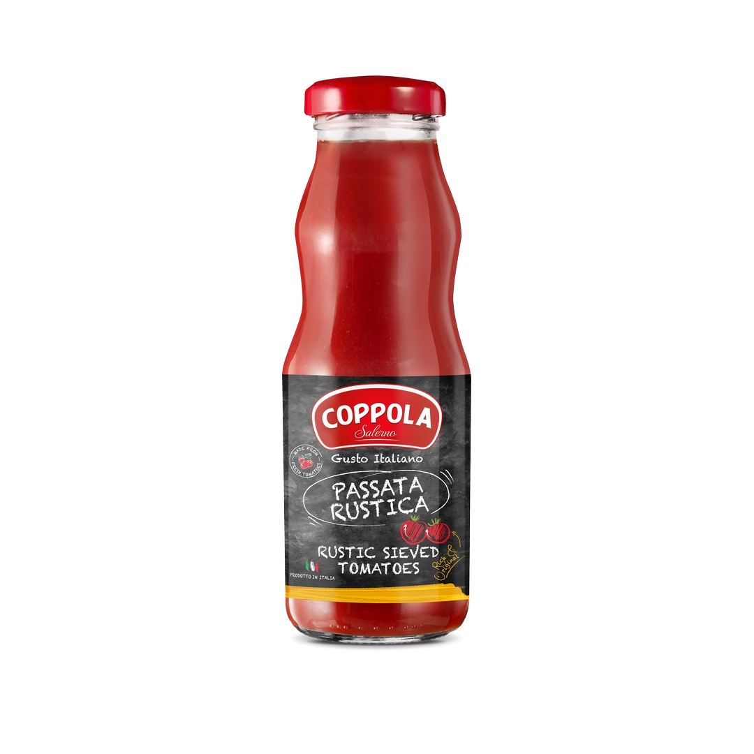 [5060323902332] COPPOLA Rustic Coarse Tomato Purée (strained tomatoes)