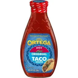 ORTEGA Hot Original Thick and Smooth Taco Sauce