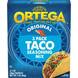 ORTEGA 3 Pack Taco Seasoning Mix