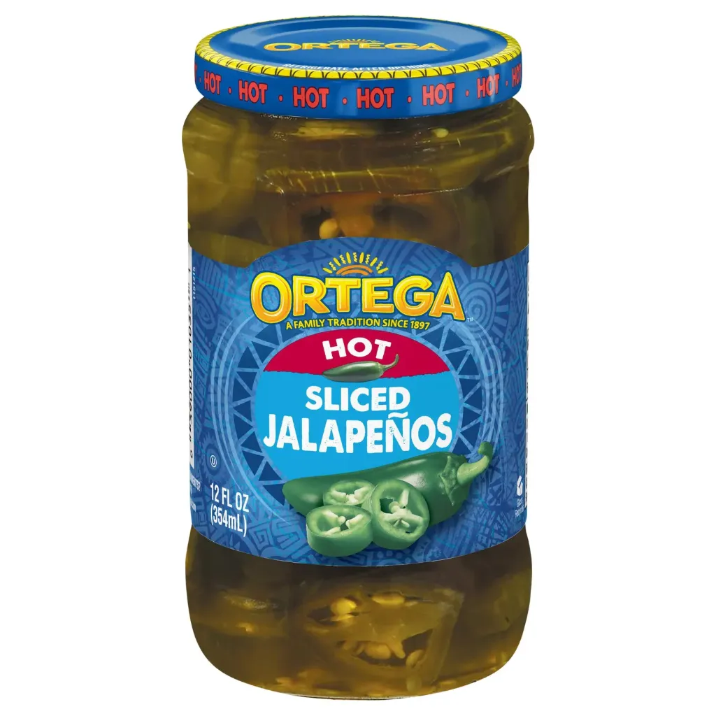 ORTEGA  פרוסות פלפל חלפיניו 