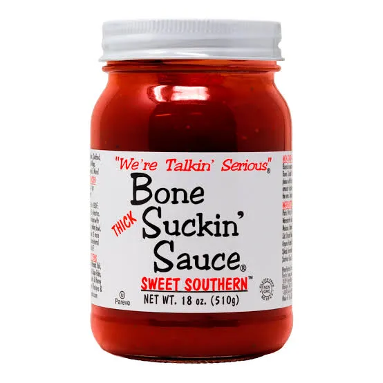 BONE SUCKIN' SAUCE Sweet Southern Thick BBQ Sauce