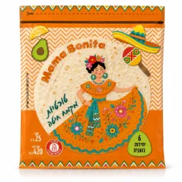 MAMA BONITA טורטיות מקמח חיטה, 6 יח