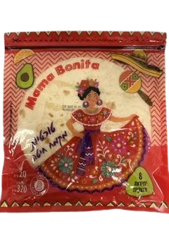 MAMA BONITA Wheat flour tortillas, 8 pcs