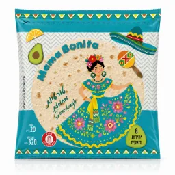 MAMA BONITA טורטיות מחמצת, 8 יח׳
