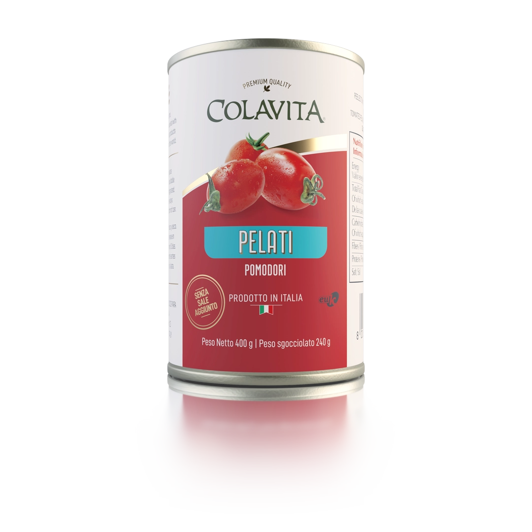 COLAVITA עגבניות שלמות מקולפות פלטי