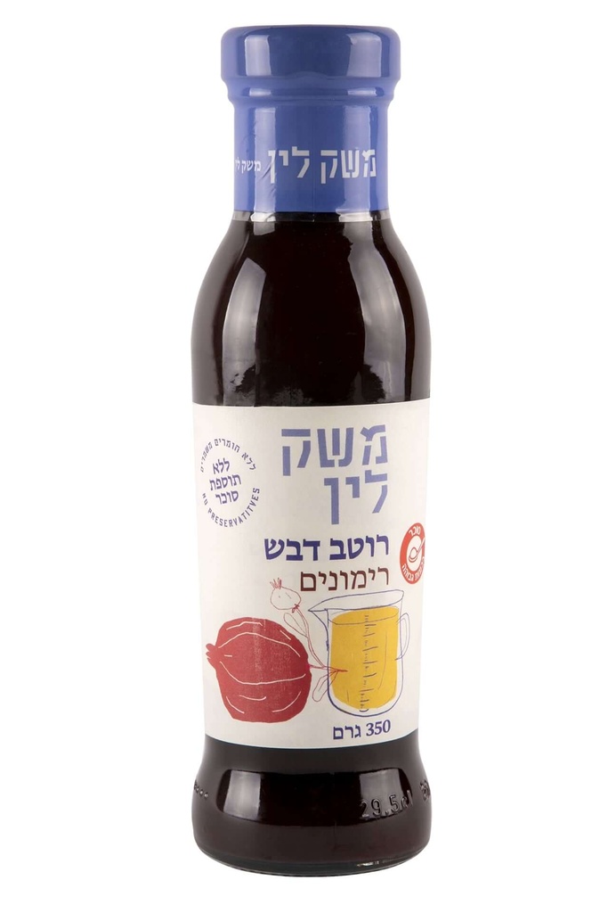 משק לין רוטב רימונים דבש 320 גרם