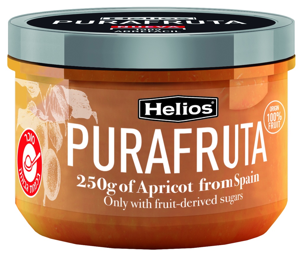 HELIOS PURAFRUTA ממרח פרי משמש