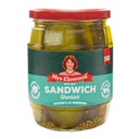 MRS ELSWOOD מלפפונים כבושים פרוסים לסנדוויץ'